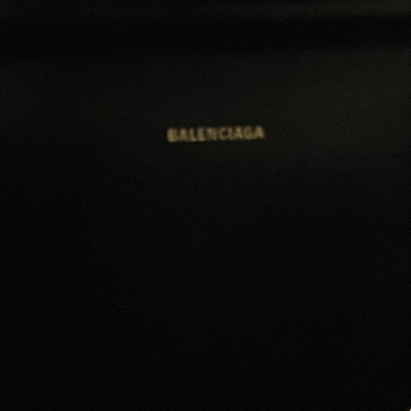 Black Balenciaga Calfskin S Chain Shoulder Bag - Picture 4 of 7